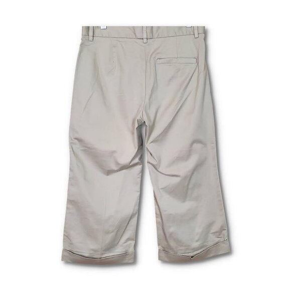 💥182 GAP Cropped Capri Wide Leg Pants - Picture 3 of 5
